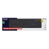 Trust Vaiya Tastiera universale USB + RF Wireless + Bluetooth AZERTY belga nero