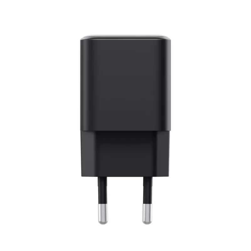 Caricabatterie TRUST Maxo ultra-compatto 65W GaN USB-C nero con cavo da 2 m