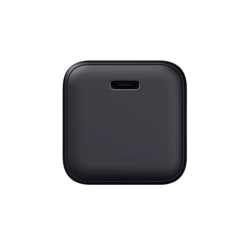 Caricabatterie TRUST Maxo ultra-compatto 65W GaN USB-C nero con cavo da 2 m