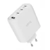 TRUST Maxo 65W caricabatterie rapido AC per interni, 3x USB-C, max 20 V, cavo da 2 m, bianco