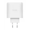 TRUST Maxo 65W caricabatterie rapido AC per interni, 3x USB-C, max 20 V, cavo da 2 m, bianco