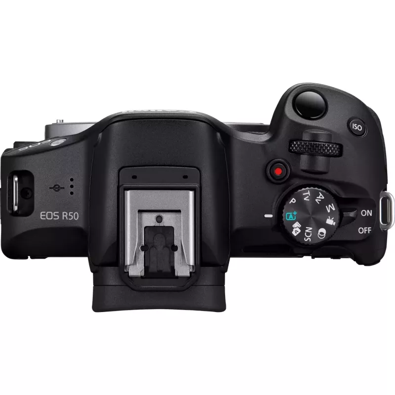 Canon EOS R50 kit fotocamera mirrorless con obiettivi RF-S 18-45mm e RF 75-300mm