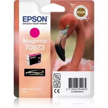 Epson Flamingo confezione singola magenta T0873 Ultra Gloss lucido 2