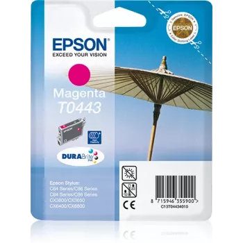 Epson Parasol confezione singola magenta T0443 inchiostro DURABrite alta capacità