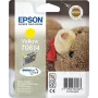 Epson Teddybear confezione singola giallo T0614 inchiostro DURABrite Ultra, giallo, inchiostro a pigmenti, 8 ml, 1 pz.