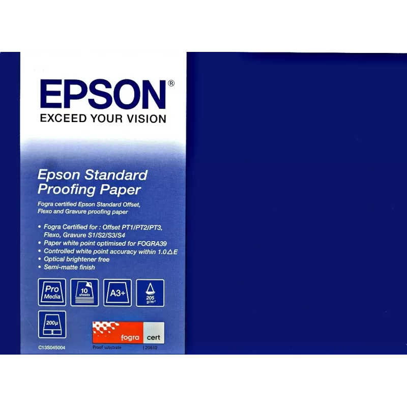 Epson Standard Proofing Paper 240, 24 inch x 30,5 m, 30,5 m, 61 cm, semilucida, 205 g/m²