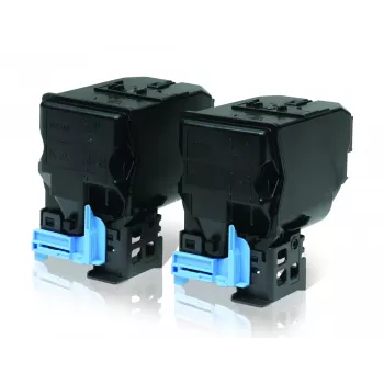 Confezione doppia cartuccia toner Epson nero 6kx2, 6000 pagine, nero, 1 pz.