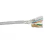 Cavo patch ACT CAT 6A S/FTP PVC 305 m grigio