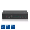 Switch HDMI ACT 5x 1, supporto 3D e 4K, HDMI, nero, 60 Hz, 2160p, indicatore di funzionamento, 203 mm
