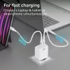 Caricabatterie USB-C ACT 65W 2 porte con Power Delivery PPS e GaNFast