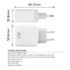 Caricabatterie USB-C ACT 65W 2 porte con Power Delivery PPS e GaNFast