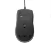 Mouse ottico con cavo ACT a grandezza naturale, 1000 DPI, click silenzioso, ecologico, in materiali riciclati