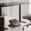 Poggiapiedi ergonomico ACT regolabile in altezza con rulli massaggianti