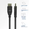 Cavo ACT AK4081 DisplayPort 1 m nero