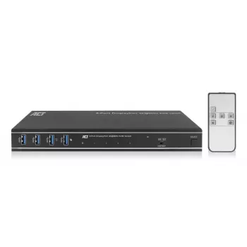 Switch KVM ACT DisplayPort 4 porte 4K@60Hz