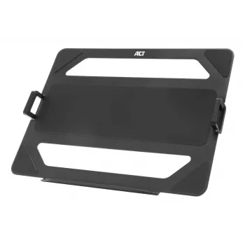 Supporto universale ACT per laptop per bracci monitor, nero, acciaio, 29,5 cm (11,6