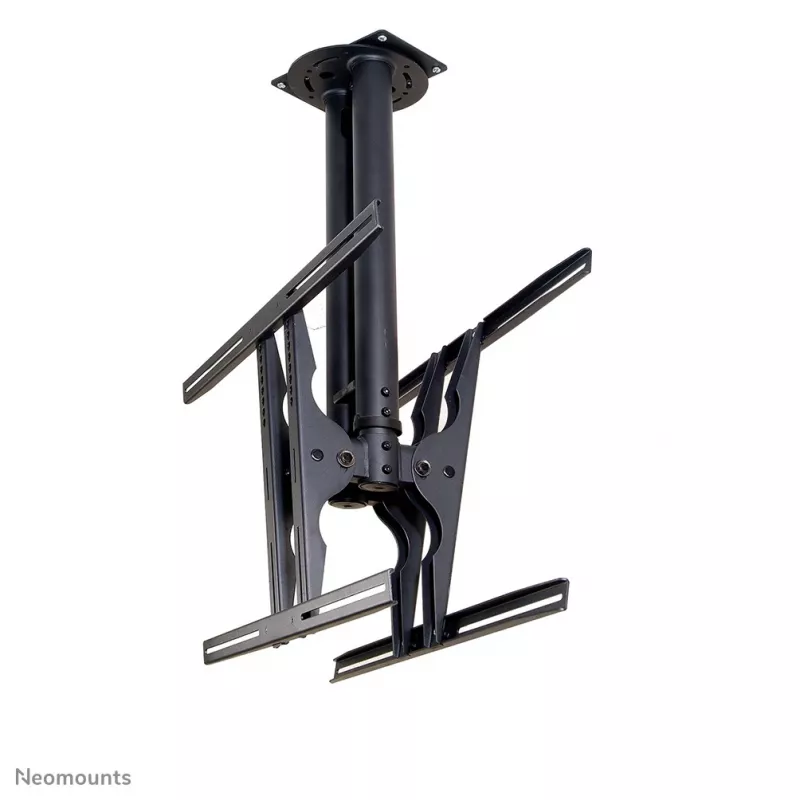 Neomounts PLASMA-C100D supporto da soffitto doppio per monitor/TV 37-75 pollici - h 67-107 cm