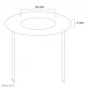 Neomounts FPMA-CRS5 copertura da soffitto – diam. 52 mm, argento, acciaio, soffitto, FPMA-C100, FPMA-C100SILVER, 2 mm, 5,2 cm