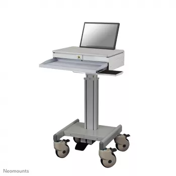 Neomounts MED-M100 postazione di lavoro mobile medicale -17 pollici - molla a gas - con serratura