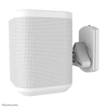 Supporto da parete e soffitto Neomounts per Sonos Play: compatibile con Play:1 e Play:3, bianco, carico massimo 10 kg, profondità 100 mm