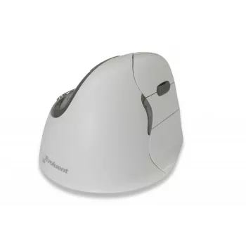BakkerElkhuizen Evoluent 4 Bluetooth bianco, per destrimani, design verticale, laser, Bluetooth, 2600 DPI, bianco