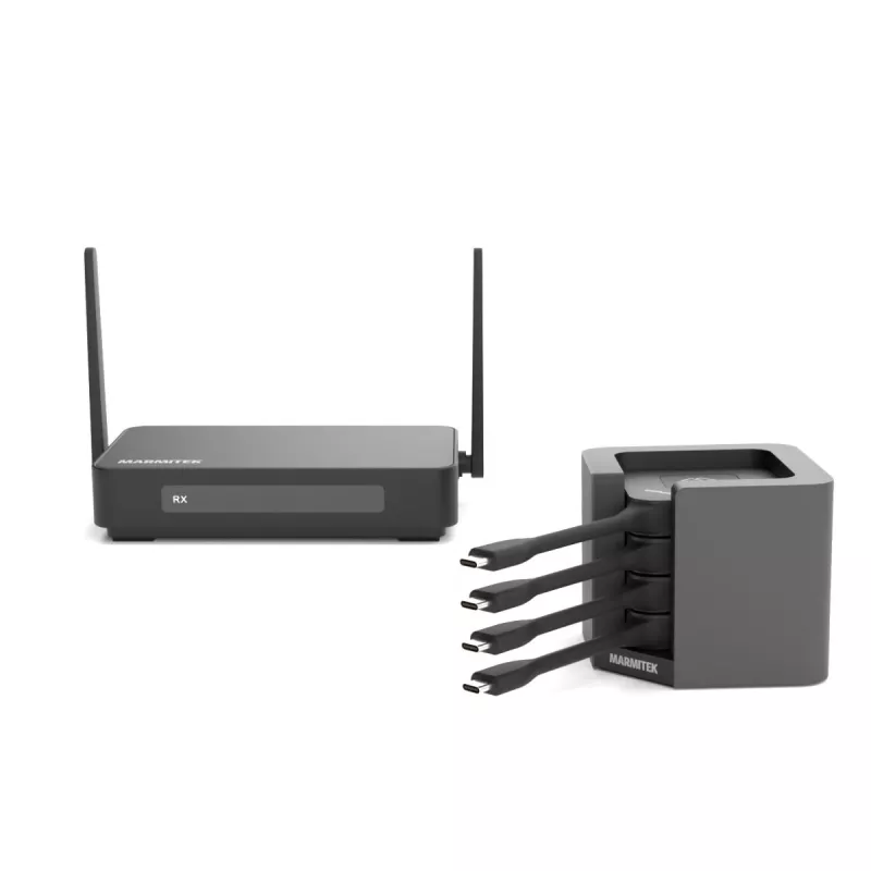 Marmitek Stream 4K Pro - sistema di presentazione HDMI 4K wireless - soluzione per conferenze 4K