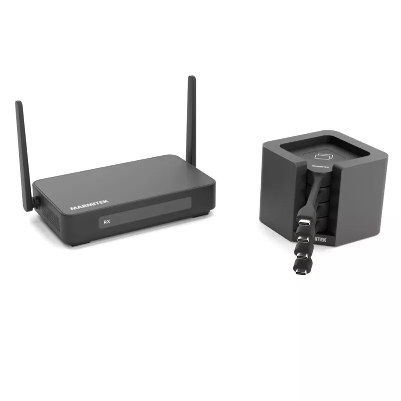 Marmitek Stream 4K Pro - sistema di presentazione HDMI 4K wireless - soluzione per conferenze 4K