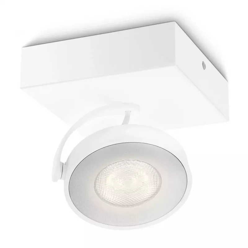 Faretto LED da incasso Signify Philips Dimmable Clockwork 6,5W, 500 lm, 2700 K, IP20, bianco