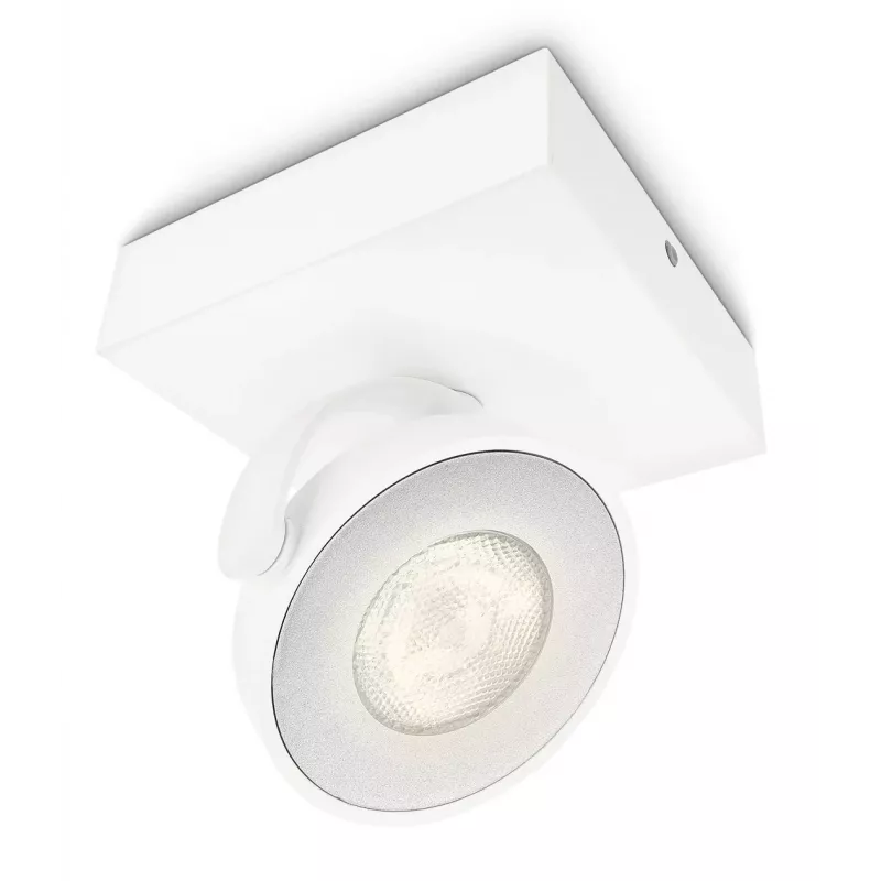 Faretto LED da incasso Signify Philips Dimmable Clockwork 6,5W, 500 lm, 2700 K, IP20, bianco