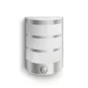 Applique da esterno Philips myGarden Python 5,5 W LED, acciaio inox/bianco, sensore IR, 220–240 V