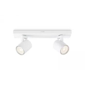 Lampada da incasso Philips myLiving 5309231P0, GU10 LED 7 W, 2700 K, 255 lm, 2 luci, dimmerabile, bianco