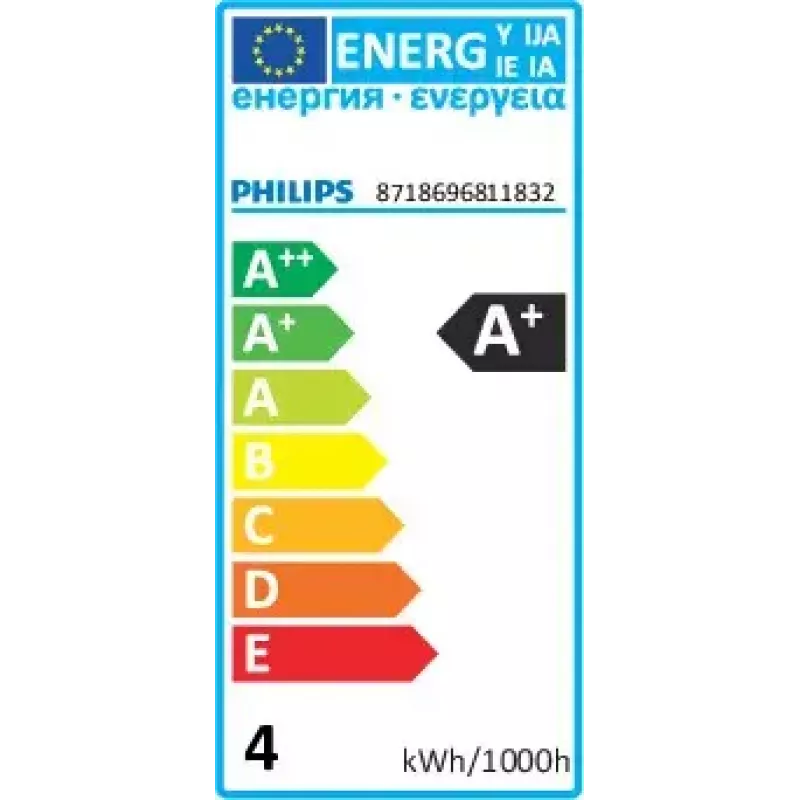 Philips CorePro lampadina LED bianco caldo 2700 K 4 W E27 345 lm 15000 h