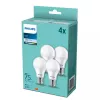 Philips lampada LED E27 confezione da 4, equivalente a 75 W, 4000 K