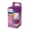 Philips Filament lampada trasparente 75W A60 E27 8,5W bianco caldo 1055lm