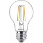 Philips Filament Bulb Clear 40W A60 E27 x3, 4,3 W, 40 W, E27, 470 lm, 15000 h, bianco caldo