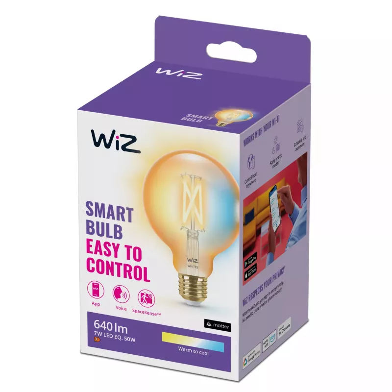 Lampadina intelligente WiZ 929002418101 Wi-Fi 6,7 W E27 220-240 V