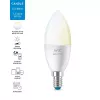 Lampada intelligente WiZ Candle 40 W C37 E14 Wi-Fi bianco