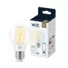Lampadina LED filamento smart WiZ A60 E27 7W (806 lm) trasparente, 220–240V