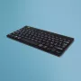 Tastiera ergonomica R-Go Tools R-Go Compact Break, tastiera compatta con software per pause, AZERTY (FR), Bluetooth, nero