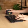 Tastiera ergonomica R-Go Tools R-Go Compact Break, tastiera compatta con software per pause, AZERTY (FR), Bluetooth, nero