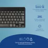 Tastiera ergonomica R-Go Tools R-Go Compact Break, tastiera compatta con software per pause, AZERTY (FR), Bluetooth, nero
