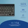 Tastiera ergonomica R-Go Tools R-Go Compact Break, tastiera compatta con software Break, QWERTY (NORDIC), Bluetooth, nero