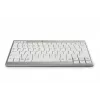 BakkerElkhuizen UltraBoard 950 Wireless US Qwerty, Mini, senza fili, Bluetooth, switch a forbice, QWERTY, grigio chiaro, bianco