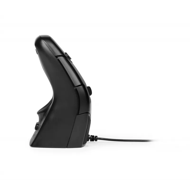 BakkerElkhuizen DXT 3 mouse, ambidestro, ottico, USB Type-C, 2400 DPI, nero