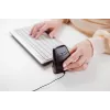 BakkerElkhuizen DXT 3 mouse, ambidestro, ottico, USB Type-C, 2400 DPI, nero
