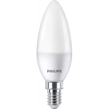 Philips lampada LED a candela E14 confezione da 4, equivalente a 40 W, 2700 K