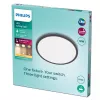 Plafoniera Philips Functional 18W 2700K 1500 lm LED a plafone dimmerabile nero