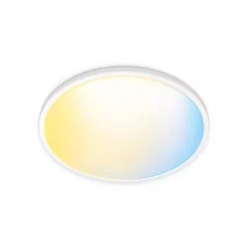 Plafoniera intelligente WiZ Superslim 14 W Wi-Fi/Bluetooth bianco