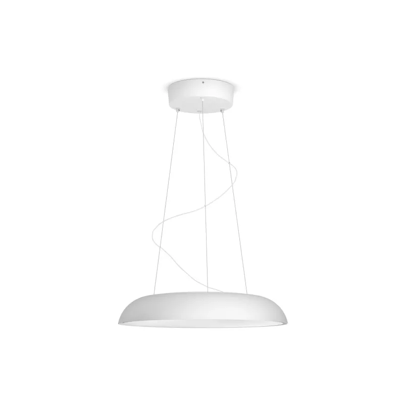 Lampada a sospensione smart Philips Hue White Ambience Amaze – Bluetooth, 24 V, 434 × 77 mm, bianco
