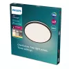 Plafoniera Philips Ozziet 36 W LED, rotonda 500×55 mm, nero, modulo LED non sostituibile